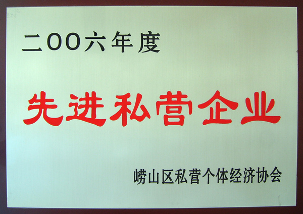 先進(jìn)私營(yíng)企業(yè)