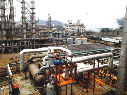 乏汽回收-江山化工項(xiàng)目順利投產(chǎn)